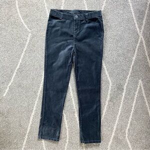 Analogie by LilLegs Blue Gray Boys Velvet Pants Size 10